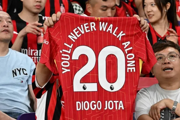  Jota died ‌in ⁠a ​car ‌crash alongside his younger brother in July in northwestern Spain. (AFP)