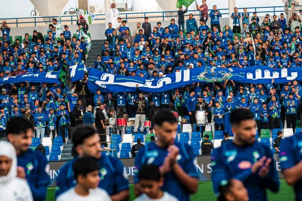 العفالق قال إن الحضور الجماهيري الكبير ساهم بالفوز أمام الأهلي (نادي الفتح)