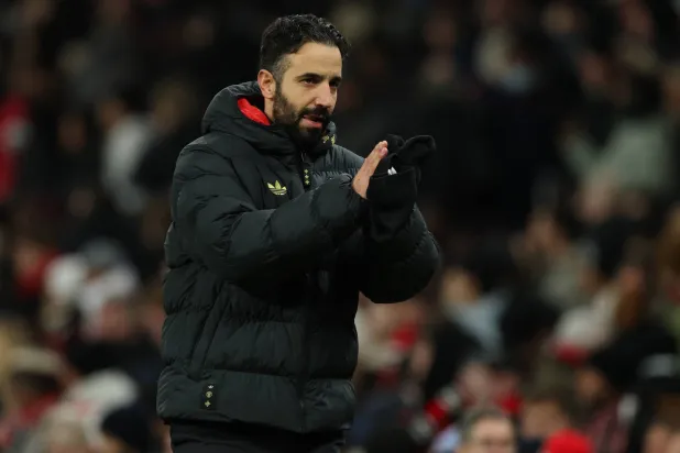 روبن أموريم مدرب مانشستر يونايتد (رويترز)