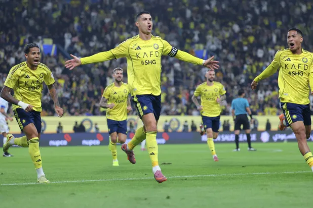 رونالدو في صدارة قائمة الهدافين (تصوير: عبدالعزيز النومان)