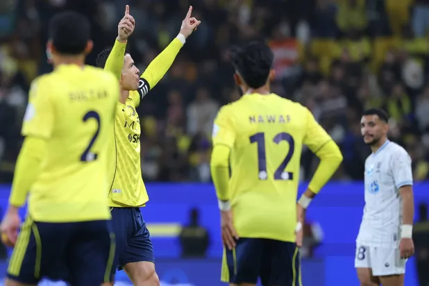 رونالدو يواصل الاقتراب من حلمه القياسي (تصوير: عبدالعزيز النومان)