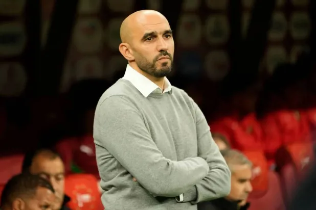 وليد الركراكي (أ.ب)