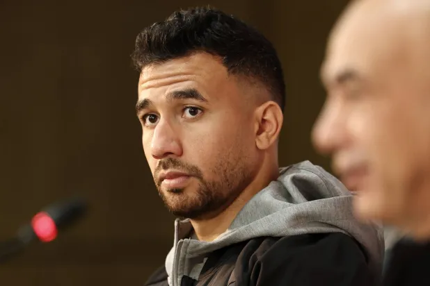 محمود حسن تريزيغيه جناح منتخب مصر (أ.ف.ب)