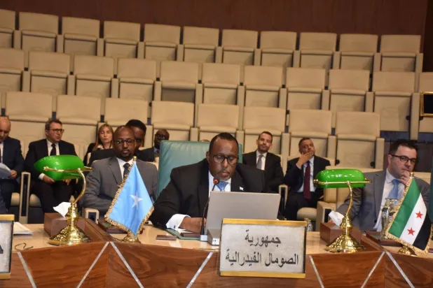 
جانب من اجتماع مجلس جامعة الدول العربية على مستوى المندوبين الدائمين (الجامعة العربية)