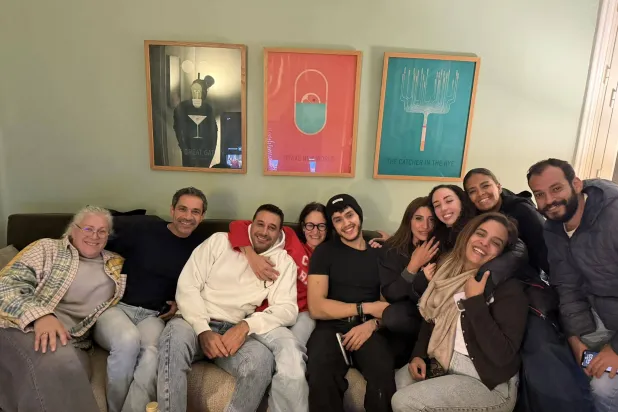 من كواليس تصوير المسلسل (حساب صدقي صخر على «فيسبوك»)