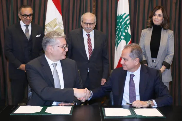 مذكرة تفاهم بين القاهرة وبيروت لتلبية احتياجات لبنان من الغاز الطبيعي