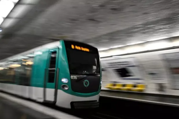 The attacks happened on a central line of Paris's metro, seen here in a file picture © JULIEN DE ROSA / AFP/File
