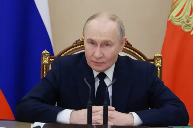 Russian President Vladimir Putin chairs a meeting on the "special military operation" amid the ongoing Russia-Ukraine conflict in Moscow, Russia, December 29, 2025. Sputnik/Mikhail Metzel/Pool via REUTERS 