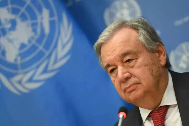  UN Secretary-General Antonio Guterres. (AFP) 