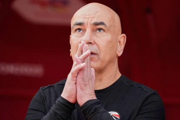 حسام حسن المدير الفني لمنتخب مصر (أ.ب)