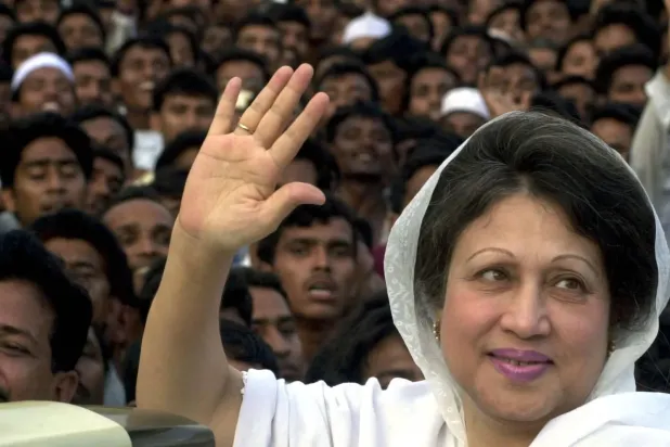 Bangladeş Eski Başbakanı Halide Ziya (AFP)