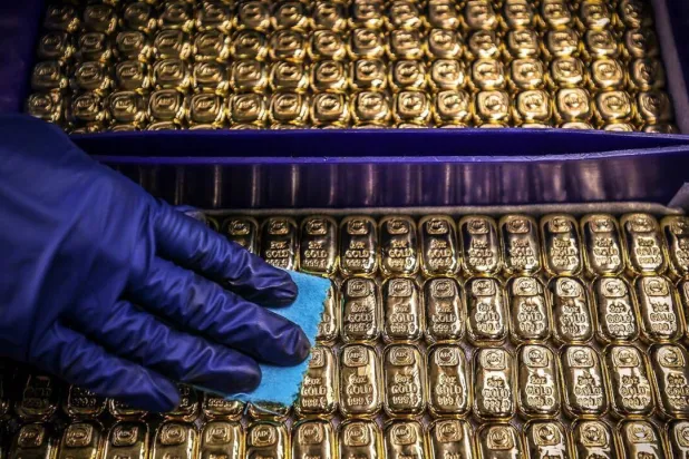 Gold and silver prices have fallen from record highs this week. DAVID GRAY / AFP/File
