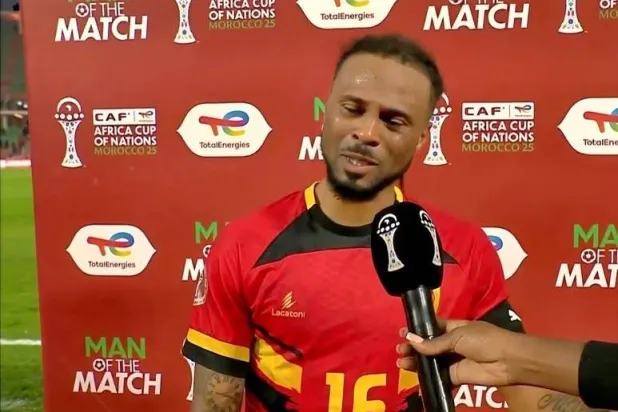 حالة من الحزن لدى القائد فريدي (منتخب أنغولا)