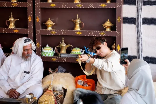 The camp celebrates authentic Saudi heritage and reinforces culture as a cornerstone of national identity - SPA