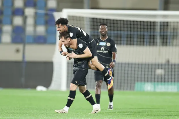 ضمك أحرز فوزه الأول بعد طول عناء (تصوير: عدنان مهدلي)