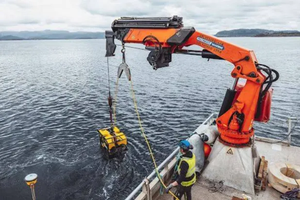 في الموقع التجريبي النرويجي لتحلية المياه