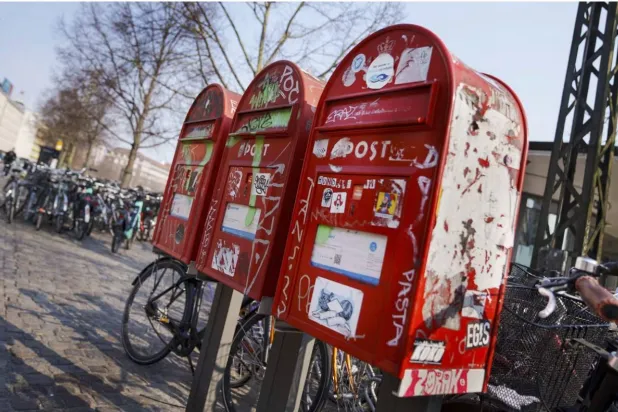 إزالة صناديق البريد في أنحاء الدنمارك (شاترستوك)