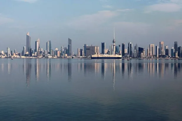 A general view of Kuwait City buildings, Kuwait, December 23, 2024. (Reuters)