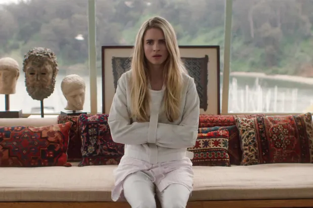 43 yaşındaki Brit Marling, Babylon ve Göz (I Origins) gibi yapımlarla da tanınıyor (Netflix)