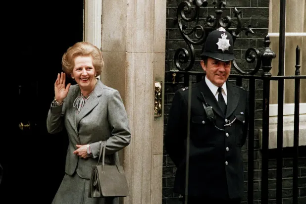 Uzun süre başbakanlık yapan Margaret Thatcher, 2013'te 87 yaşındayken ölmüştü (AP)