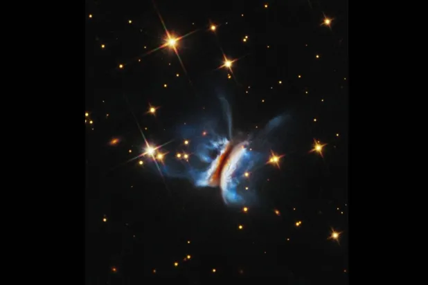 Yeni tespit edilen ön gezegen diski, bugüne dek görülenlerden çok daha kaotik bir ortama sahip (NASA)