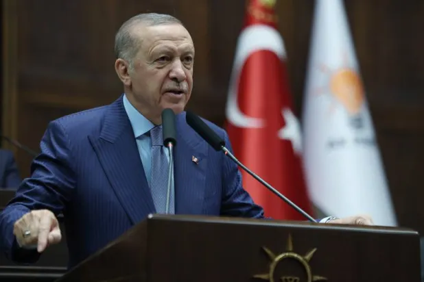 الرئيس التركي رجب طيب إردوغان أكد أن بلاده لن تسمح للتنظيمات الإرهابية بتهديد المنطقة (الرئاسة التركية)