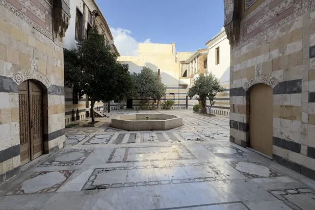 استئناف أعمال الترميم بالبيوت الدمشقية الأثرية (الشرق الأوسط)