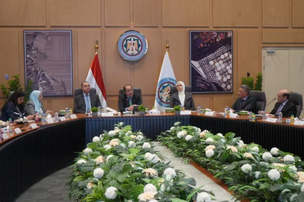 وزير المالية المصري يلتقي مجموعة من المؤثرين عبر «السوشيال ميديا» بشأن الحوافز الضريبية (وزارة المالية المصرية)