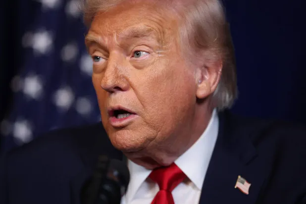 PALM BEACH, FLORIDA - DECEMBER 29: US President Donald Trump holds a press conference with Israeli Prime Minister Benjamin Netanyahu at his Mar-a-Lago club on December 29, 2025 in Palm Beach, Florida. Joe Raedle/Getty Images/AFP