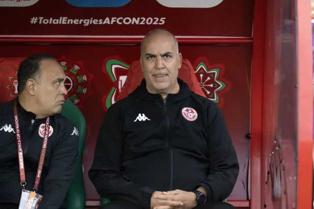 سامي الطرابلسي مدرب تونس (إ.ب.أ)