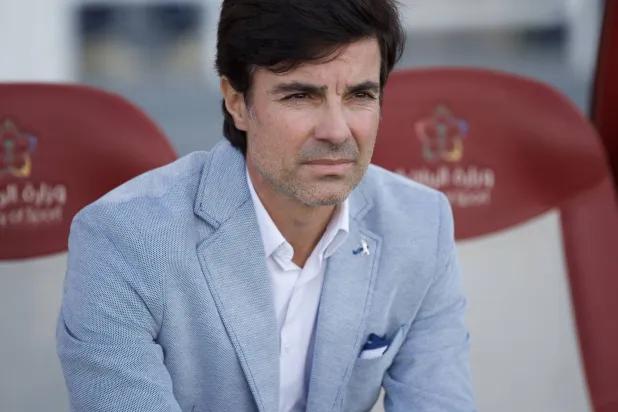 البرتغالي ماريو سيلفا مدرب فريق النجمة (تصوير: نايف العتيبي)