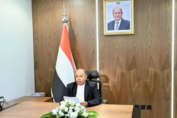 Hadhramaut Governor Salem al-Khanbashi (Saba News Agency)