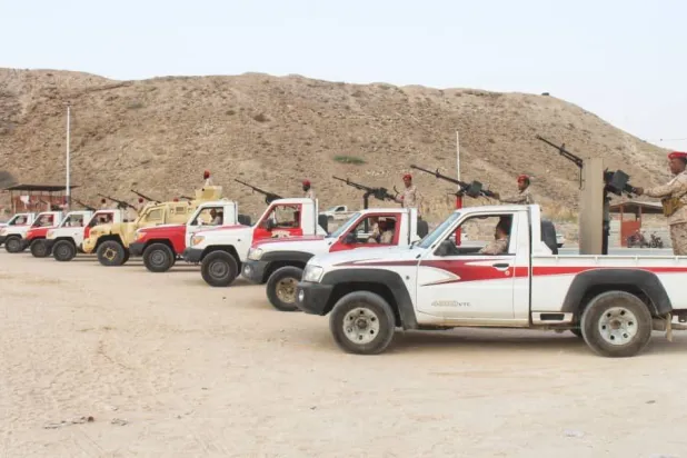 قوات تابعة للمنطقة العسكرية الثانية بحضرموت (الشرق الأوسط)