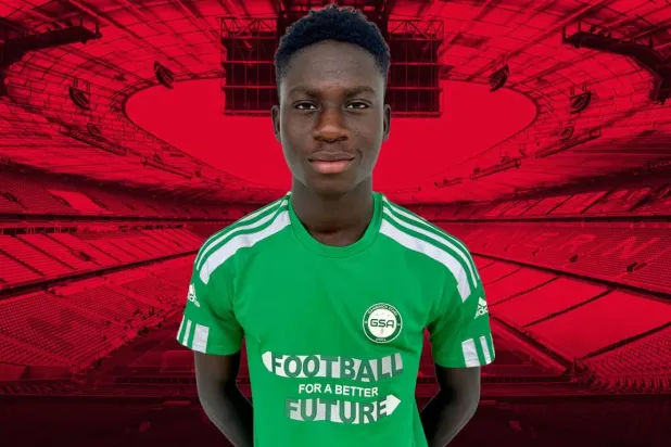 المهاجم الشاب الغامبي بارا سابوكو ندياي (نادي بايرن)