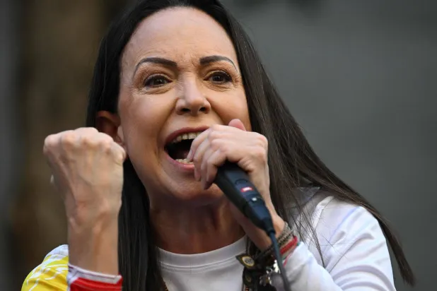 ماريا كورينا ماتشادو (أ.ف.ب)