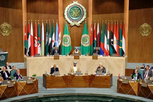 اجتماع مجلس الجامعة العربية على مستوى وزراء الخارجية في شهر سبتمبر الماضي (الجامعة العربية)