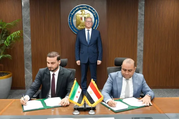 مصر توقع مذكرتي تفاهم لدعم قطاع الطاقة السوري (مجلس الوزراء المصري)