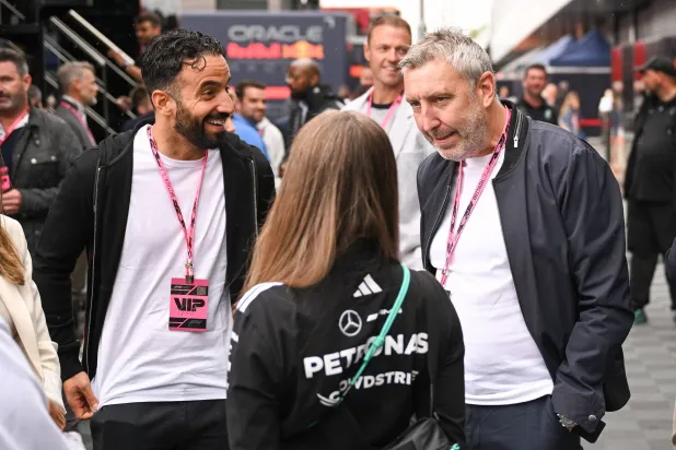 مدير الكرة في مانشستر ويلكوكس وأموريم قبل أن تتفاقم الخلافات (إ.ب.أ)