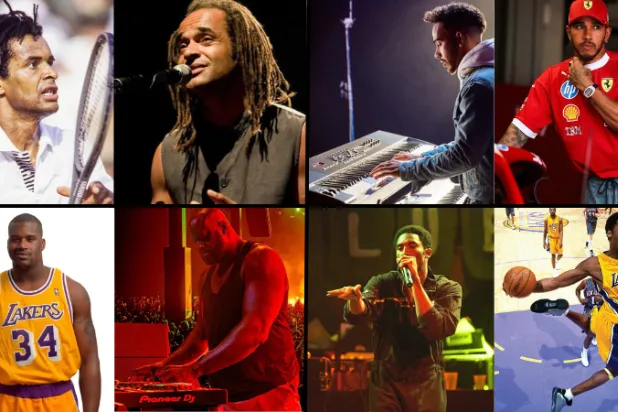 هاميلتون ونواه وبراينت وأونيل... رياضيون احترفوا الموسيقى (وكالات وإنستغرام)