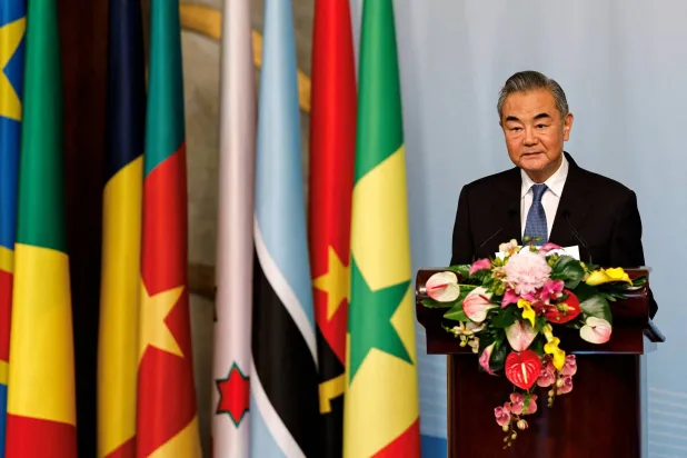 China's Foreign Minister Wang Yi delivers a speech at the ministerial conference of the 2024 Summit of the Forum on China-Africa Cooperation (FOCAC) in Beijing, China September 3, 2024. (Reuters)