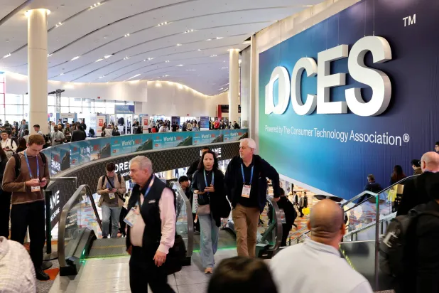 يتواصل معرض «CES 2026» في مدينة لاس فيغاس حتى نهاية الأسبوع (رويتزر)
