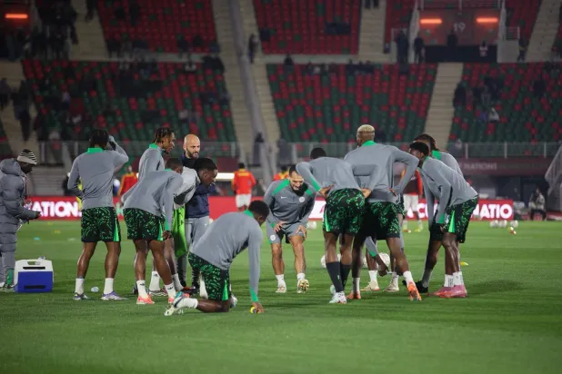 المنتخب كان يلوّح بعدم خوض التدريبات أو السفر إلى مراكش (الاتحاد النيجيري - فيسبوك)