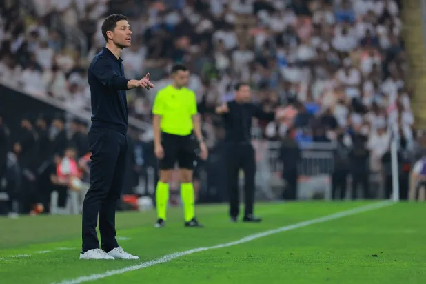 الإسباني تشابي ألونسو، مدرب فريق ريال مدريد (تصوير: محمد المانع) 