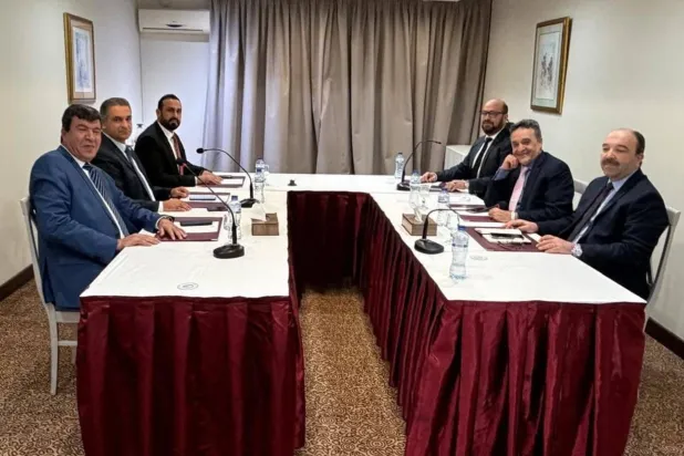 اجتماع لمرشحين ليبيين سابقين لرئاسة الحكومة (الحساب الرسمي لسلامة الغويل)