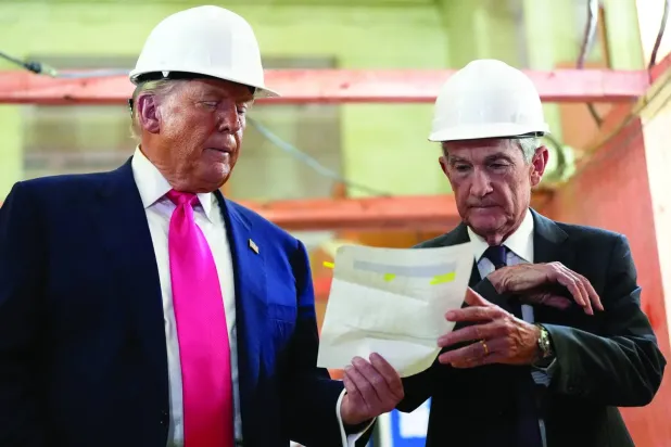 Powell, 24 Temmuz'da Trump'a Federal Rezerv binasının yenilenmesi için maliyet tahminleri hakkında bilgi verdi (AP)