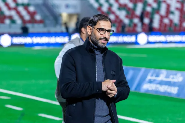 سعد الشهري مدرب فريق الاتفاق (تصوير: عيسى الدبيسي) 