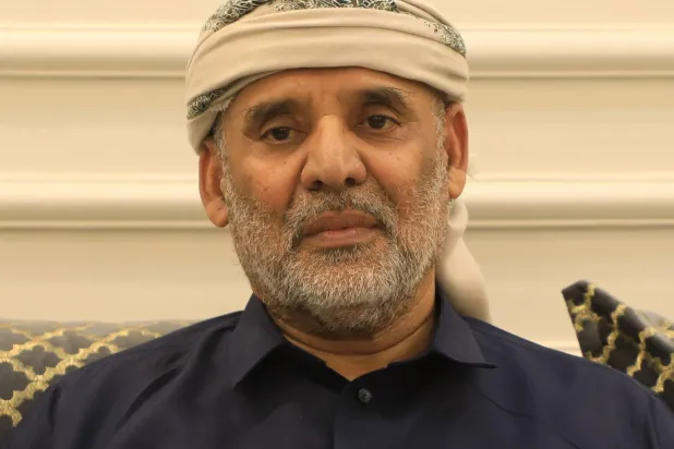 Sheikh Essam Al-Kathiri, Secretary-General of the Hadhramaut National Council. (Asharq Al-Awsat)