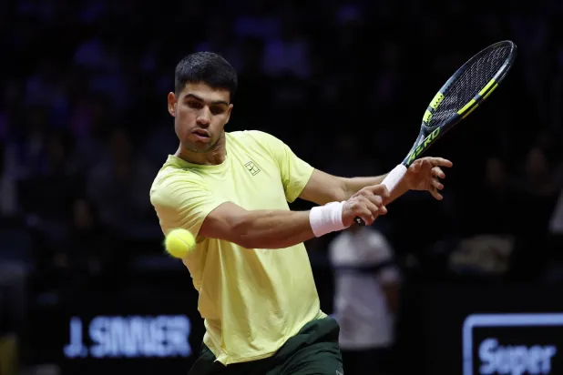 كارلوس ألكاراس (رويترز)