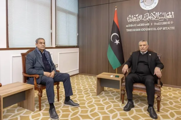 DYK Başkanı Muhammed Takala, UBH Ulaştırma Bakanı ve Mali Danışmanı Muhammed eş-Şuhubi’yi ağırladı (DYK)