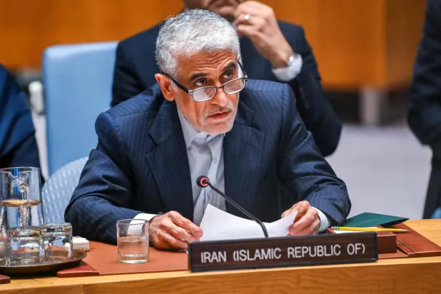 İran'ın Birleşmiş Milletler Temsilcisi Emir Said İrevani (AFP)